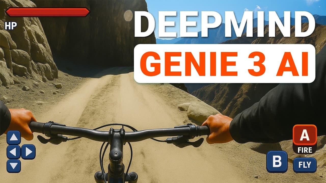 DeepMind's Genie 3: ساخت دنیای بازی با قدرت هوش مصنوعی و آموزش پیشرفته هوش مصنوعی